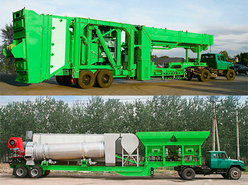 Мобильный АБЗ Ca-Long CLY-2000 в Дудинке